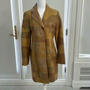 Women’s Vintage Leather Coat